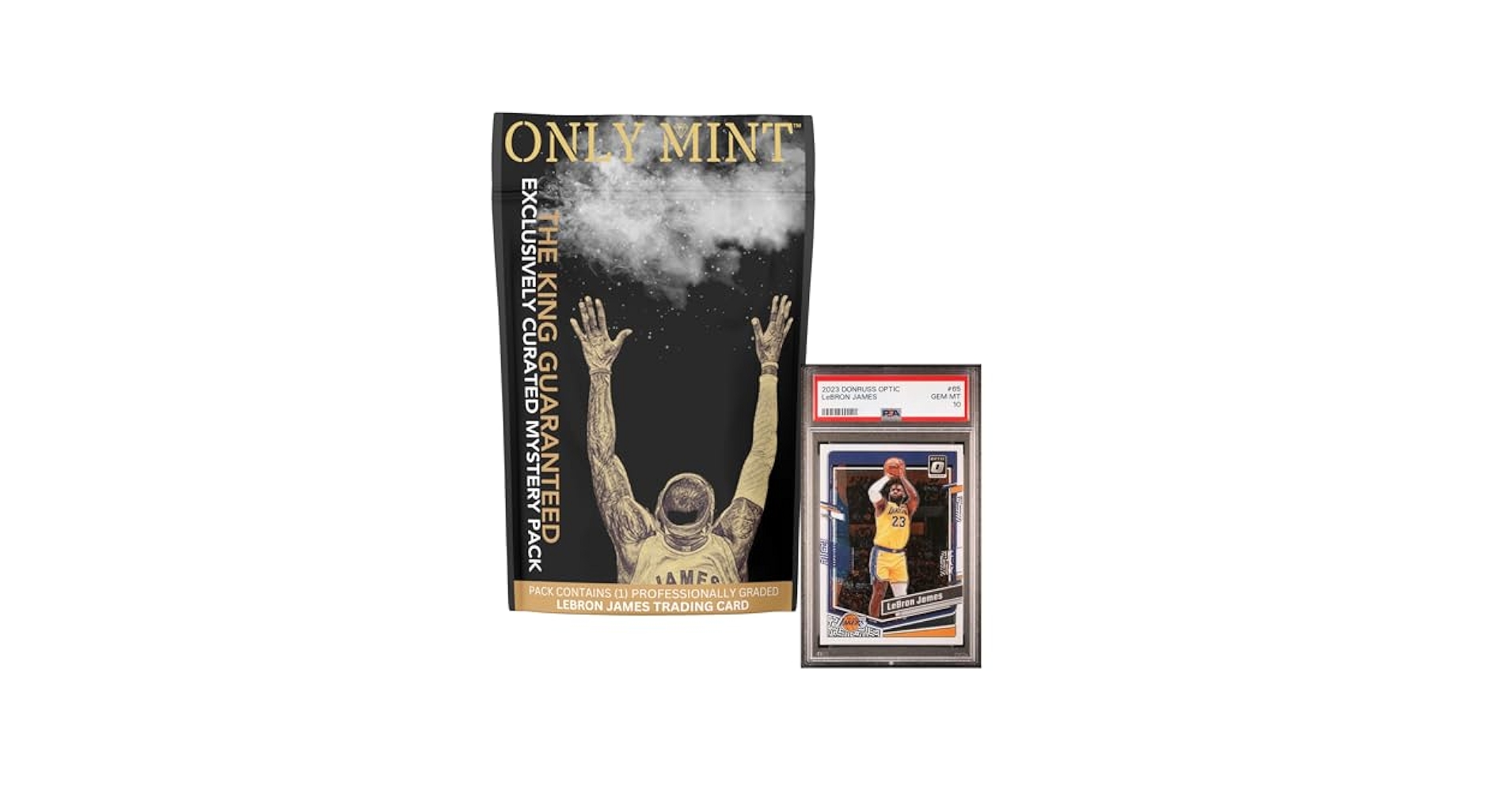 Amazon.com: ONLY MINT Ultimate Graded Lebron James NBA Card